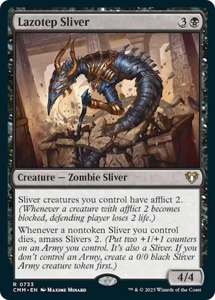 Lazotep Sliver [Commander Masters] | The Time Vault CA