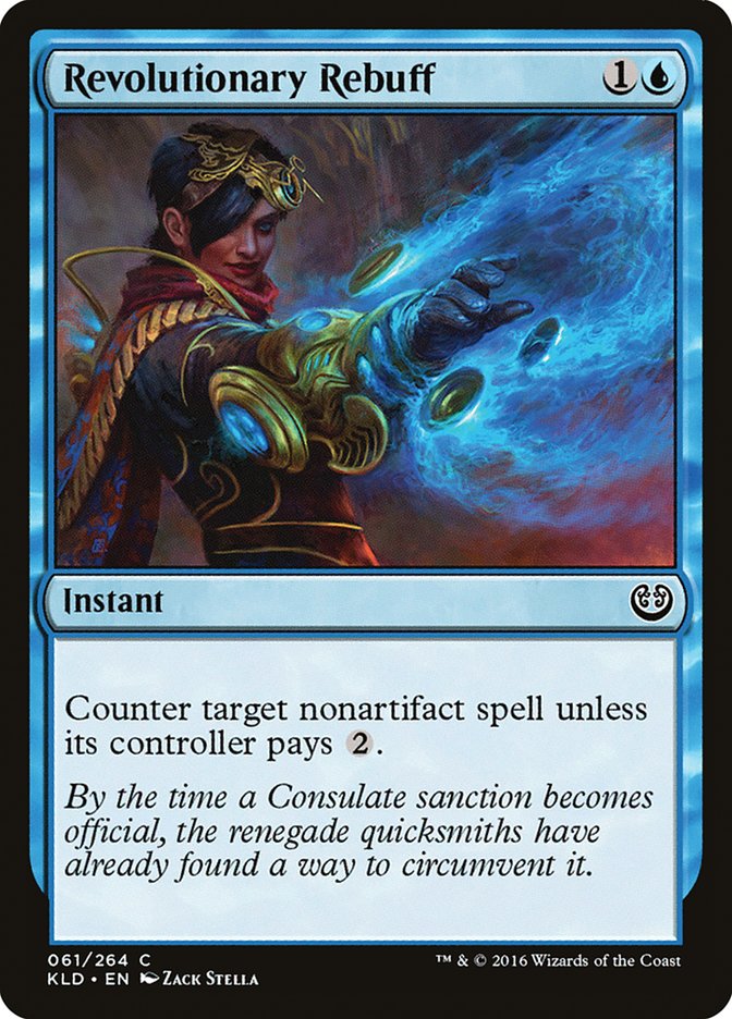 Revolutionary Rebuff [Kaladesh] | The Time Vault CA