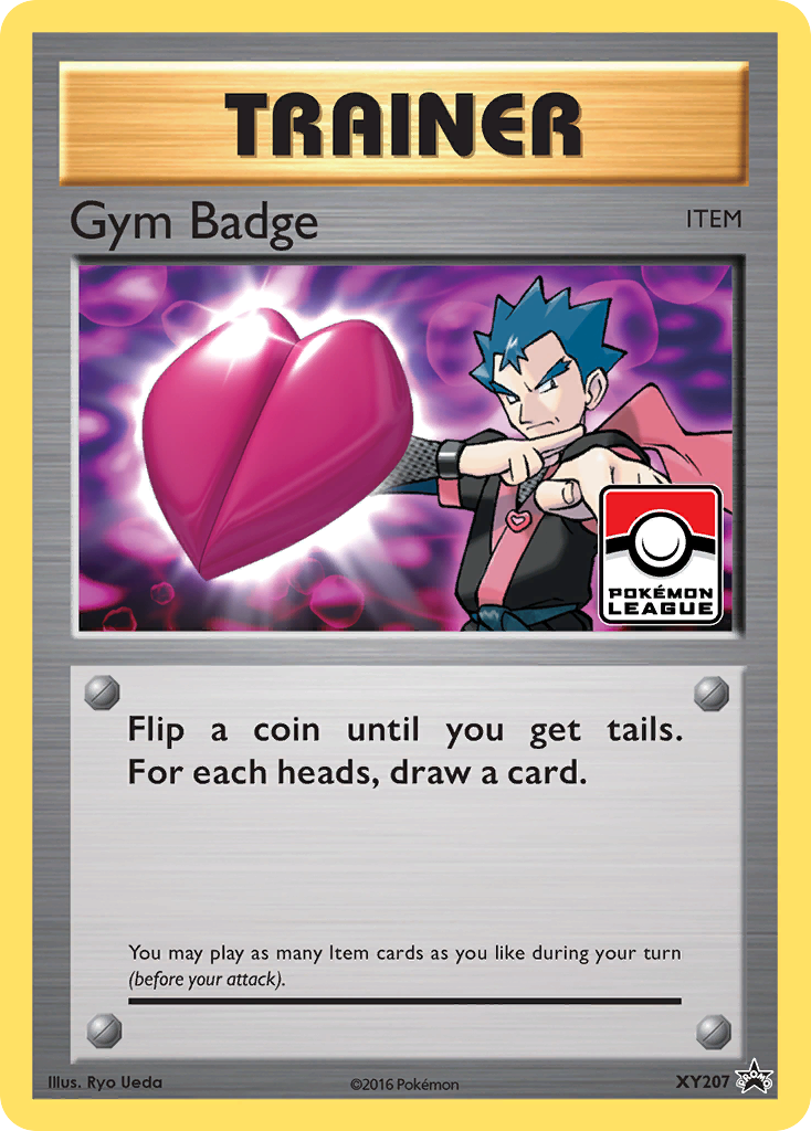 Gym Badge (XY207) (Koga) [XY: Black Star Promos] | The Time Vault CA