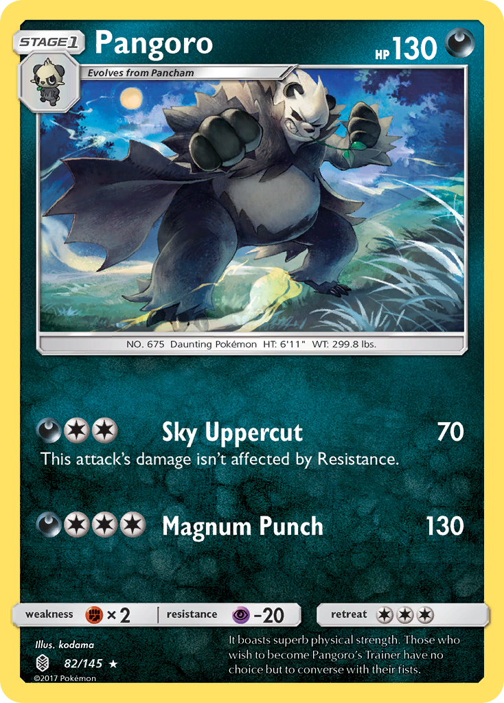 Pangoro (82/145) [Sun & Moon: Guardians Rising] | The Time Vault CA