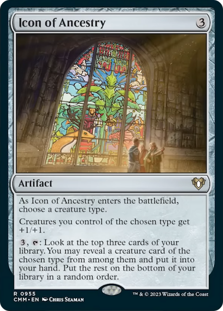 Icon of Ancestry [Commander Masters] | The Time Vault CA