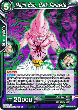 Majin Buu, Dark Parasite (BT11-084) [Vermilion Bloodline] | The Time Vault CA
