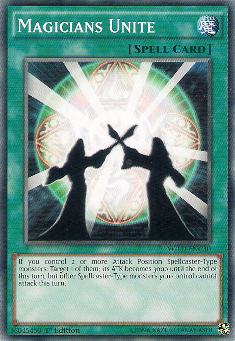 Magicians Unite [YGLD-ENC30] Common | The Time Vault CA