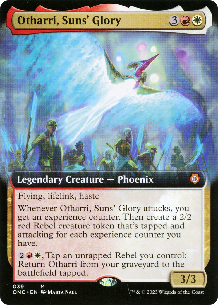 Otharri, Suns' Glory (Extended Art) [Phyrexia: All Will Be One Commander] | The Time Vault CA