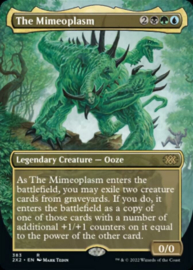The Mimeoplasm (Borderless Alternate Art) [Double Masters 2022] | The Time Vault CA