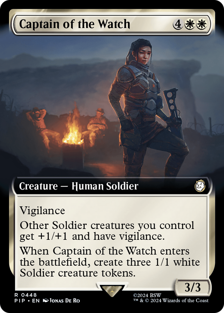 Captain of the Watch (Extended Art) [Fallout] | The Time Vault CA