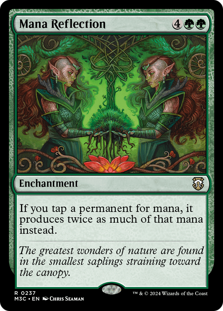 Mana Reflection (Ripple Foil) [Modern Horizons 3 Commander] | The Time Vault CA