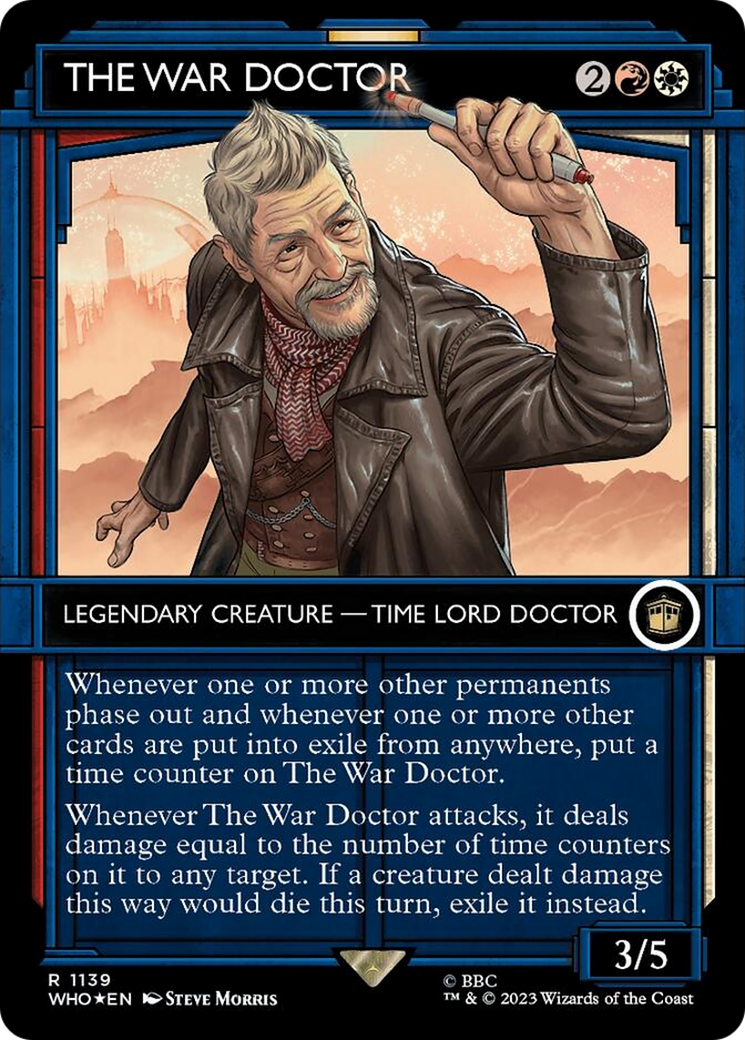 The War Doctor (Showcase) (Surge Foil) [Doctor Who] | The Time Vault CA