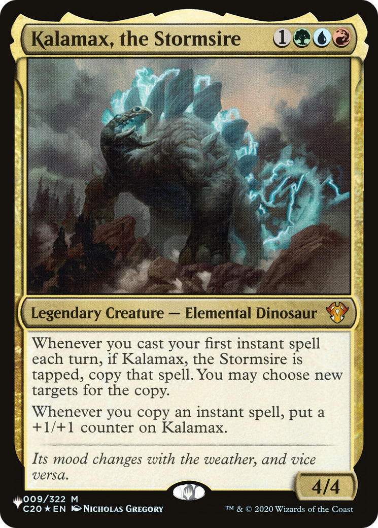 Kalamax, the Stormsire [The List] | The Time Vault CA