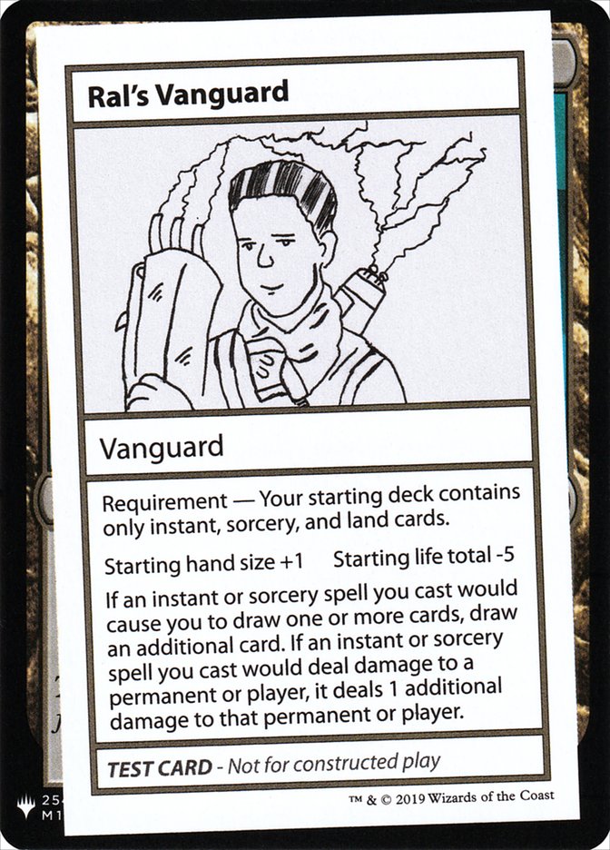 Ral's Vanguard [Mystery Booster Playtest Cards] | The Time Vault CA