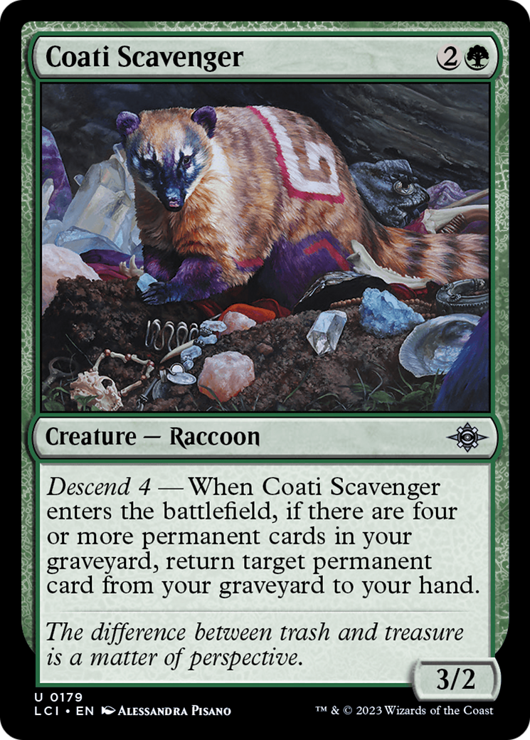 Coati Scavenger [The Lost Caverns of Ixalan] | The Time Vault CA