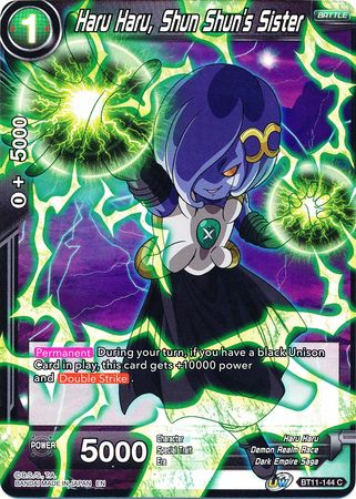 Haru Haru, Shun Shun's Sister (BT11-144) [Vermilion Bloodline 2nd Edition] | The Time Vault CA