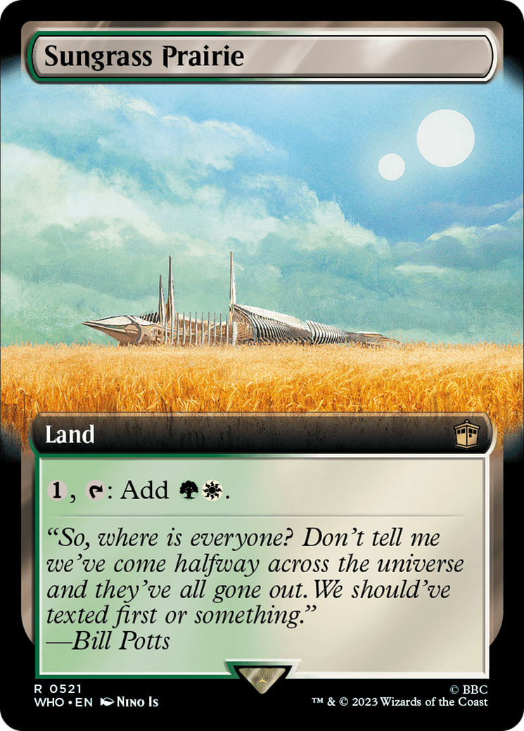 Sungrass Prairie (Extended Art) [Doctor Who] | The Time Vault CA