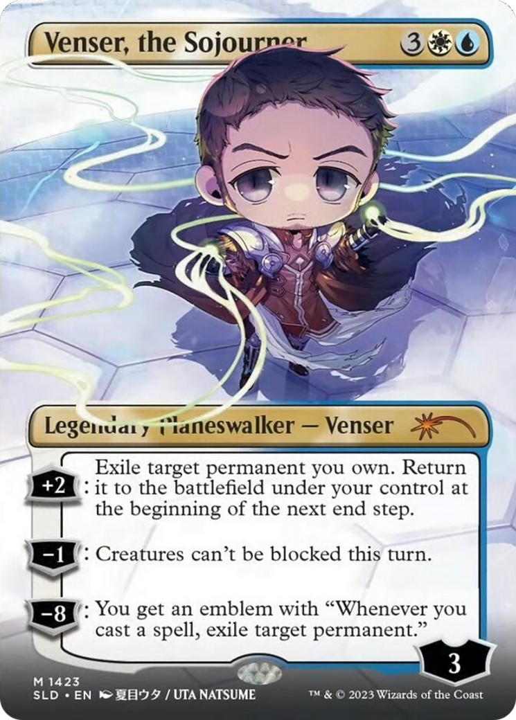 Venser, the Sojourner (Rainbow Foil) [Secret Lair Drop Series] | The Time Vault CA