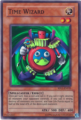 Time Wizard [RP01-EN035] Super Rare | The Time Vault CA