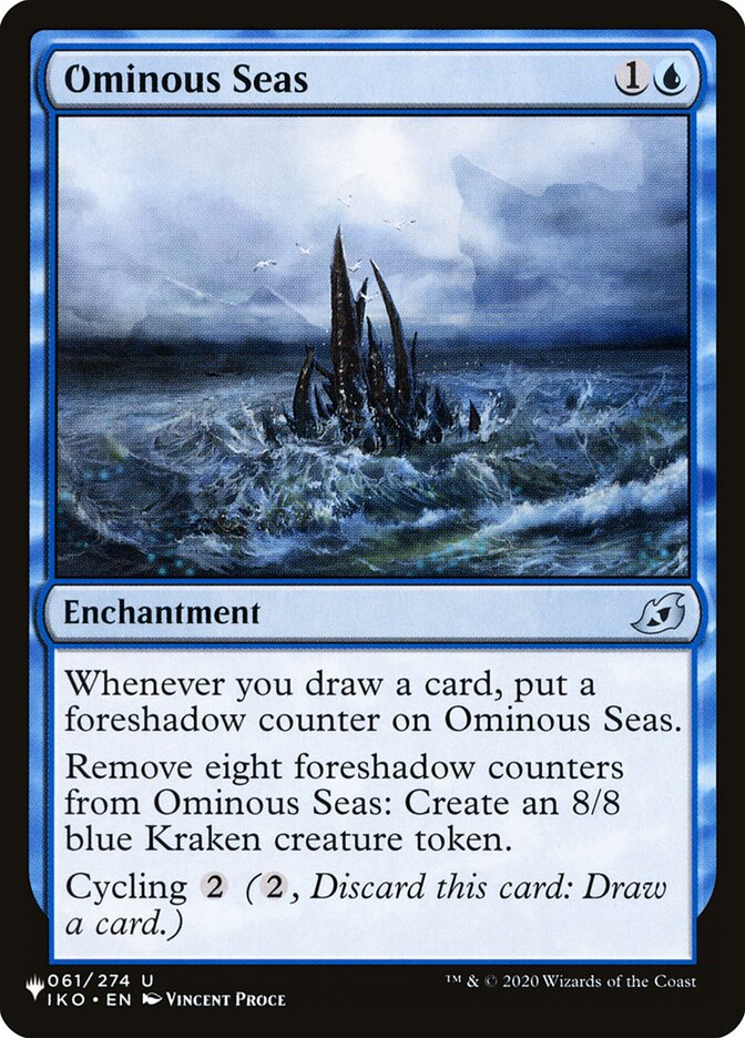 Ominous Seas [The List] | The Time Vault CA