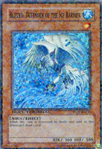 Blizzed, Defender of the Ice Barrier [DT01-EN010] Super Rare | The Time Vault CA