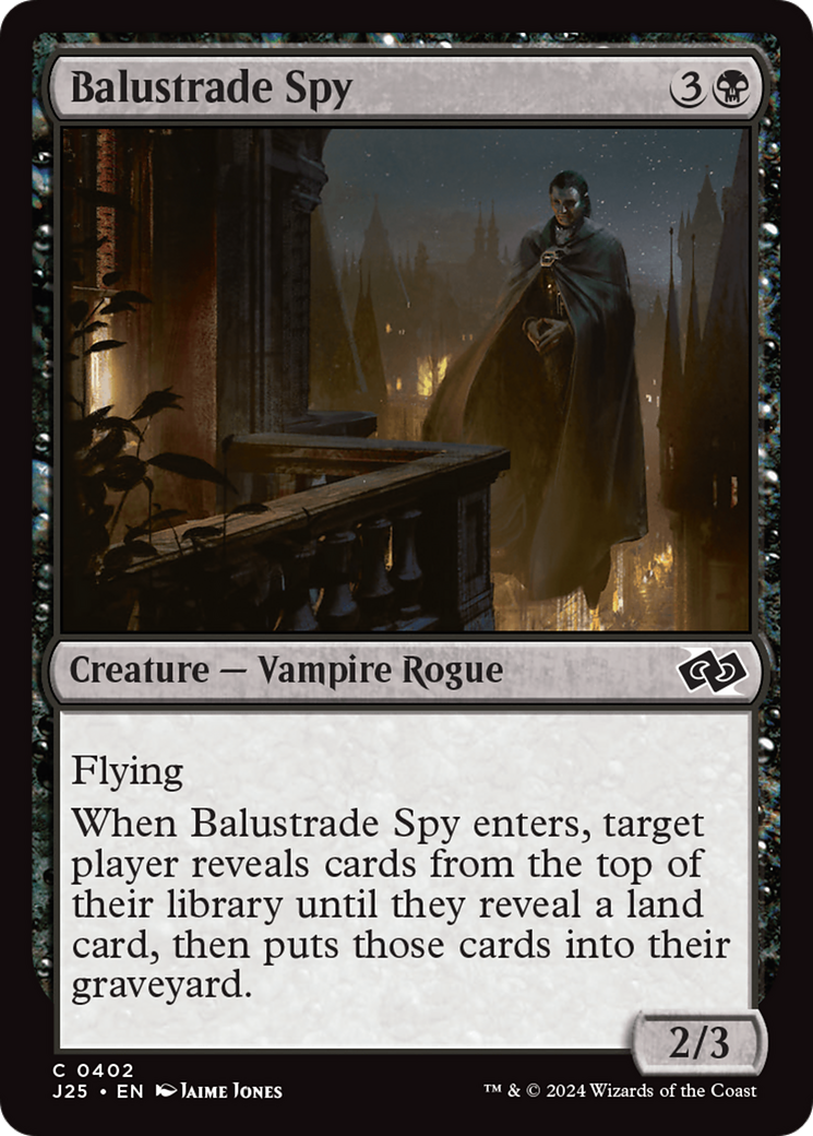 Balustrade Spy [Foundations Jumpstart] | The Time Vault CA