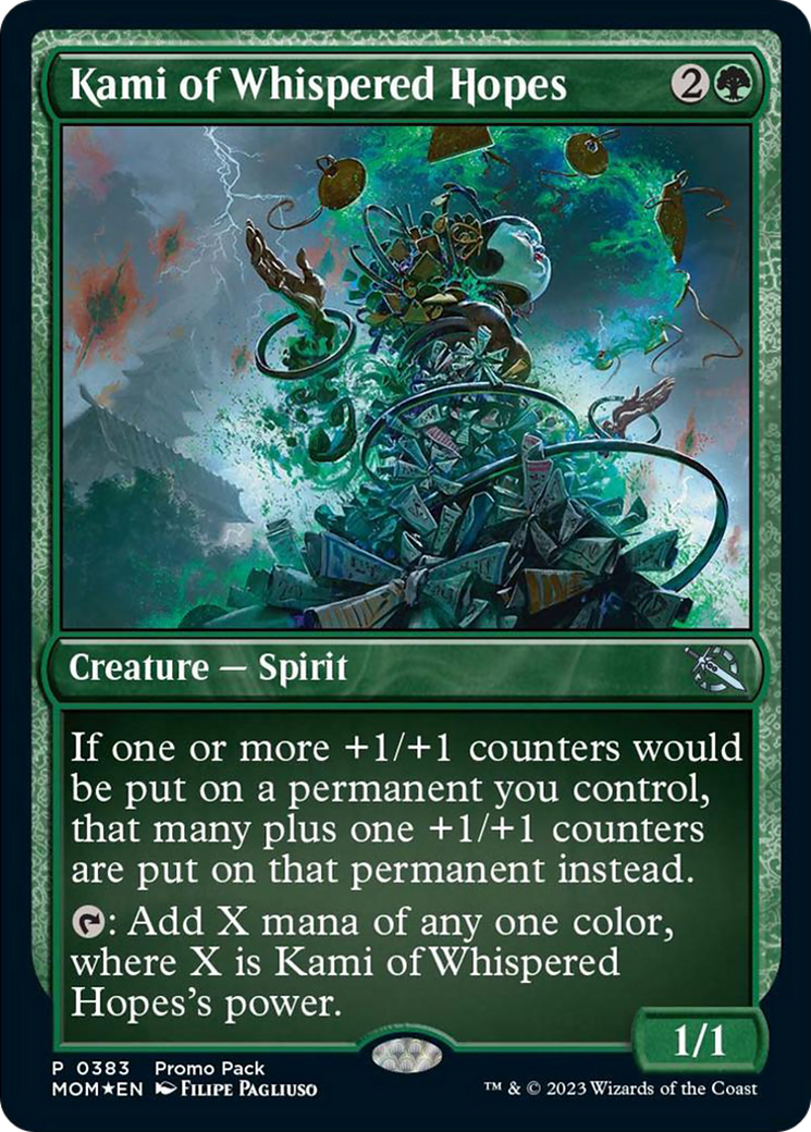 Kami of Whispered Hopes (Promo Pack) [March of the Machine Promos] | The Time Vault CA