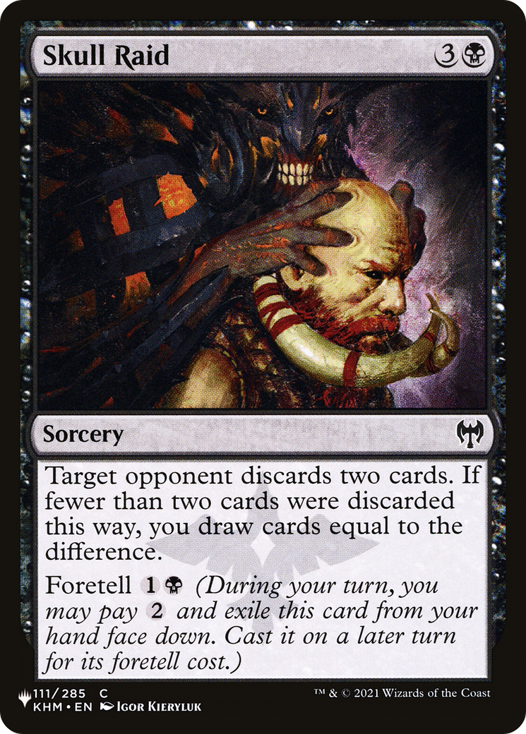 Skull Raid [The List] | The Time Vault CA