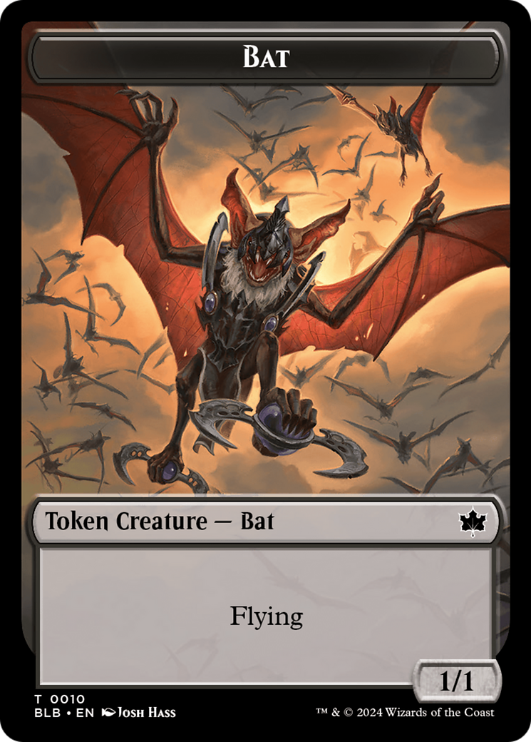 Bat Token [Bloomburrow Tokens] | The Time Vault CA