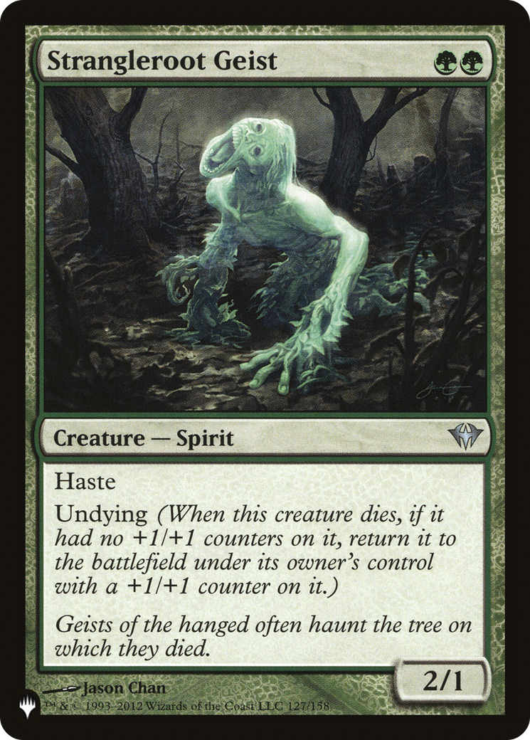 Strangleroot Geist (DKA) [The List] | The Time Vault CA