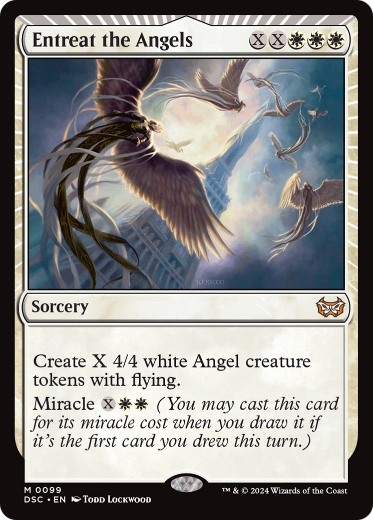 Entreat the Angels [Duskmourn: House of Horror Commander] | The Time Vault CA