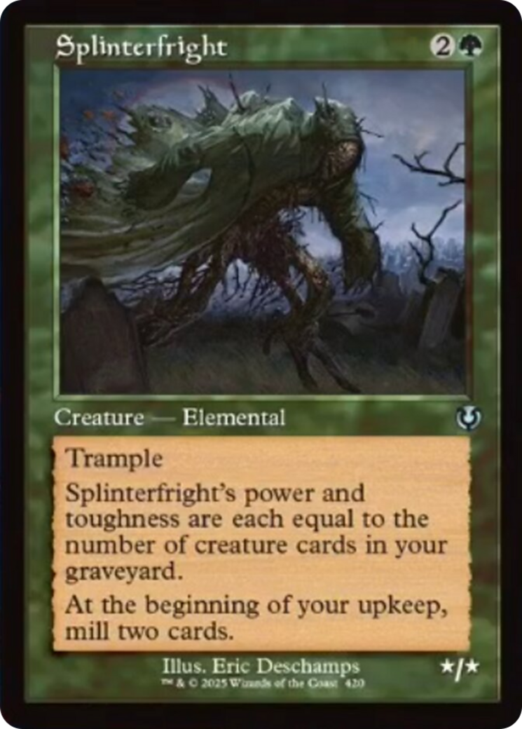 Splinterfright (Retro Frame) [Innistrad Remastered] | The Time Vault CA