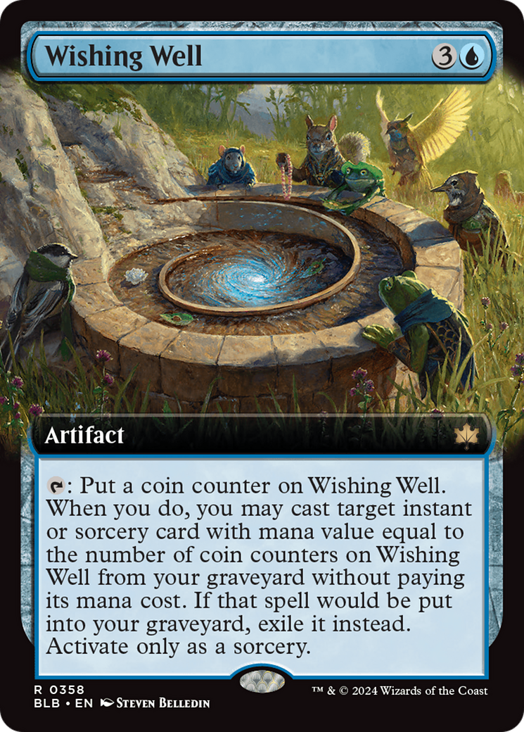 Wishing Well (Extended Art) [Bloomburrow] | The Time Vault CA