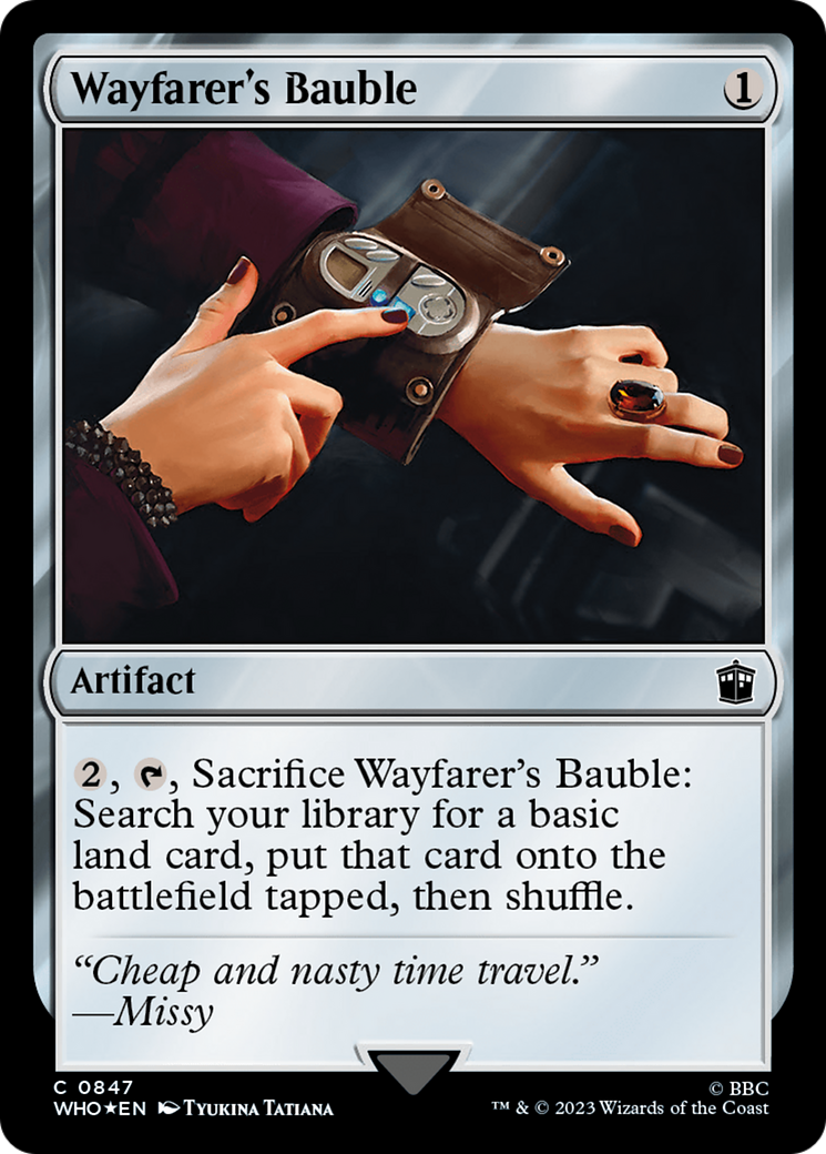 Wayfarer's Bauble (Surge Foil) [Doctor Who] | The Time Vault CA