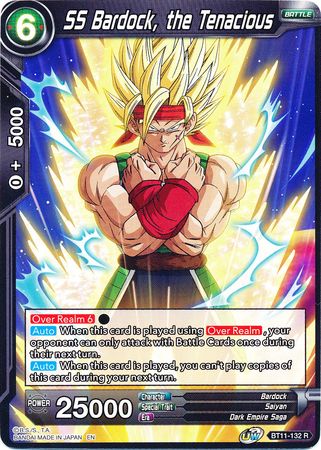 SS Bardock, the Tenacious (BT11-132) [Vermilion Bloodline] | The Time Vault CA