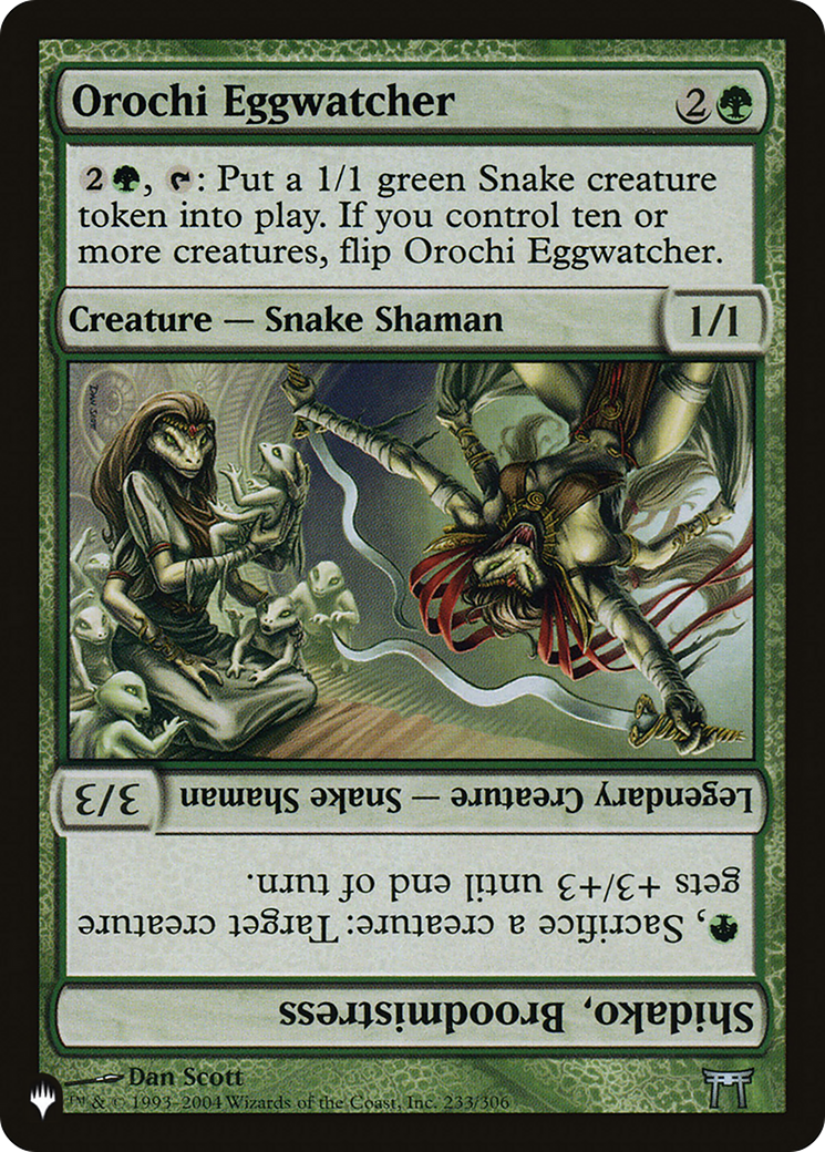 Orochi Eggwatcher // Shidako, Broodmistress [The List] | The Time Vault CA