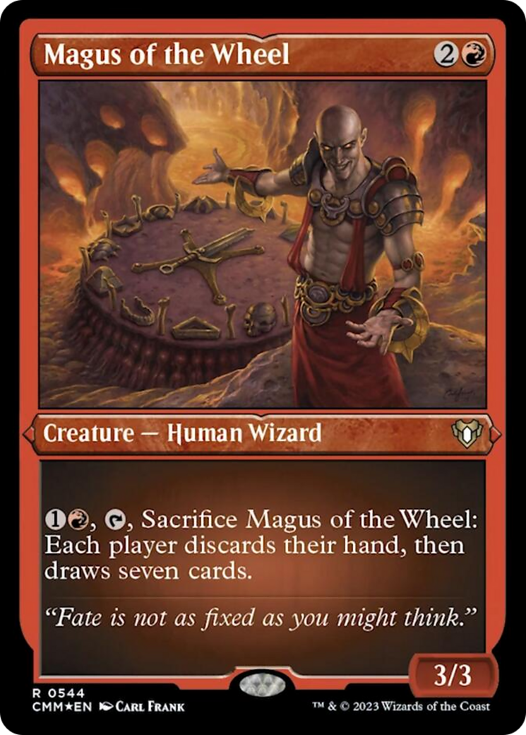 Magus of the Wheel (Foil Etched) [Commander Masters] | The Time Vault CA