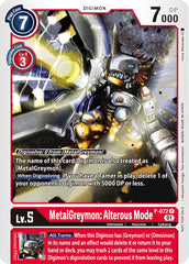 MetalGreymon: Alterous Mode [P-072] (Update Pack) [Promotional Cards] | The Time Vault CA