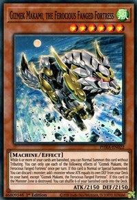 Gizmek Makami, the Ferocious Fanged Fortress [PHRA-EN022] Super Rare | The Time Vault CA