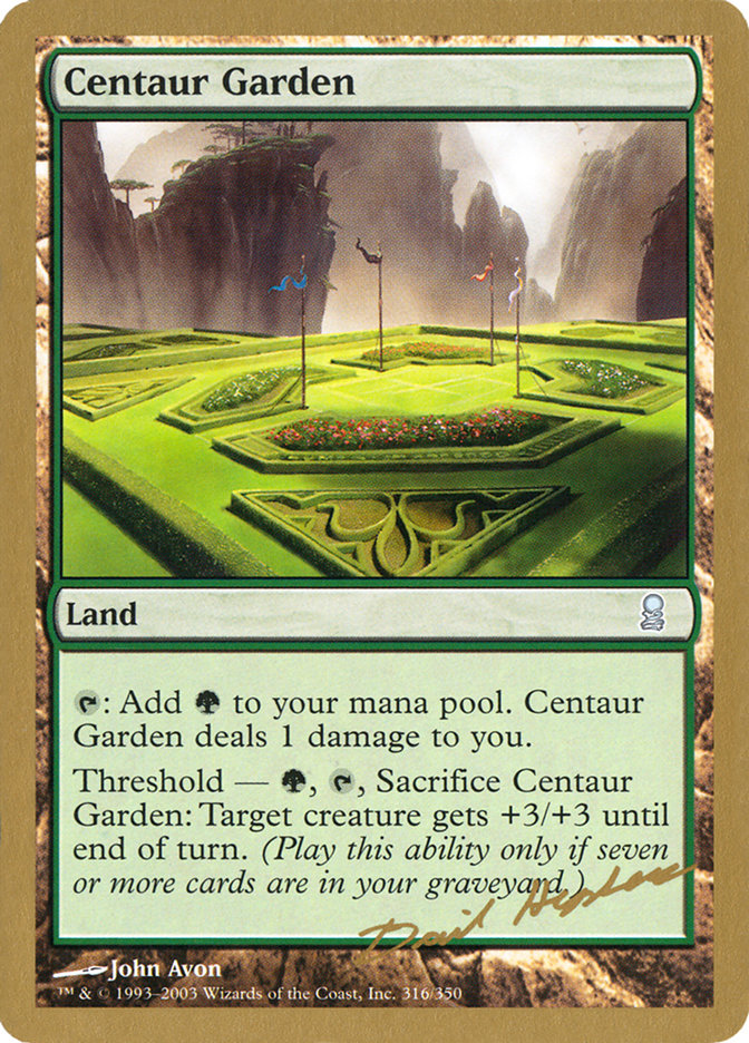 Centaur Garden (Dave Humpherys) [World Championship Decks 2003] | The Time Vault CA