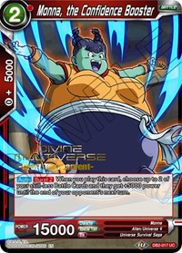 Monna, the Confidence Booster (Divine Multiverse Draft Tournament) (DB2-017) [Tournament Promotion Cards] | The Time Vault CA