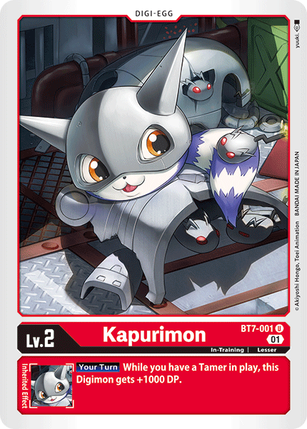 Kapurimon [BT7-001] [Next Adventure] | The Time Vault CA