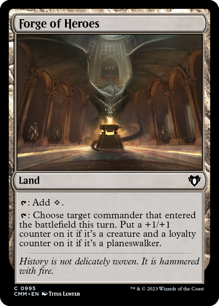 Forge of Heroes [Commander Masters] | The Time Vault CA