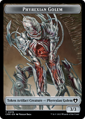 Phyrexian Golem // Ox Double-Sided Token [Commander Masters Tokens] | The Time Vault CA