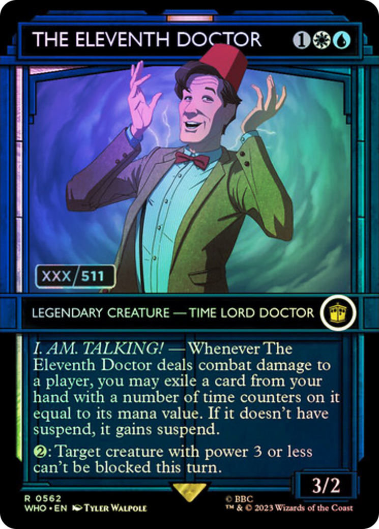 The Eleventh Doctor (Serial Numbered) [Doctor Who] | The Time Vault CA