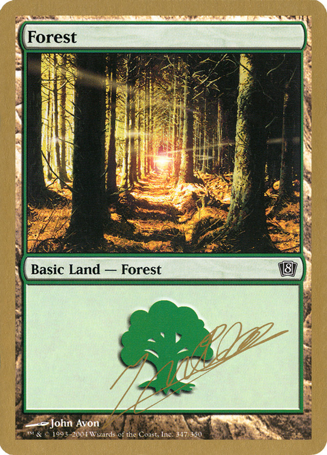 Forest (jn347) (Julien Nuijten) [World Championship Decks 2004] | The Time Vault CA