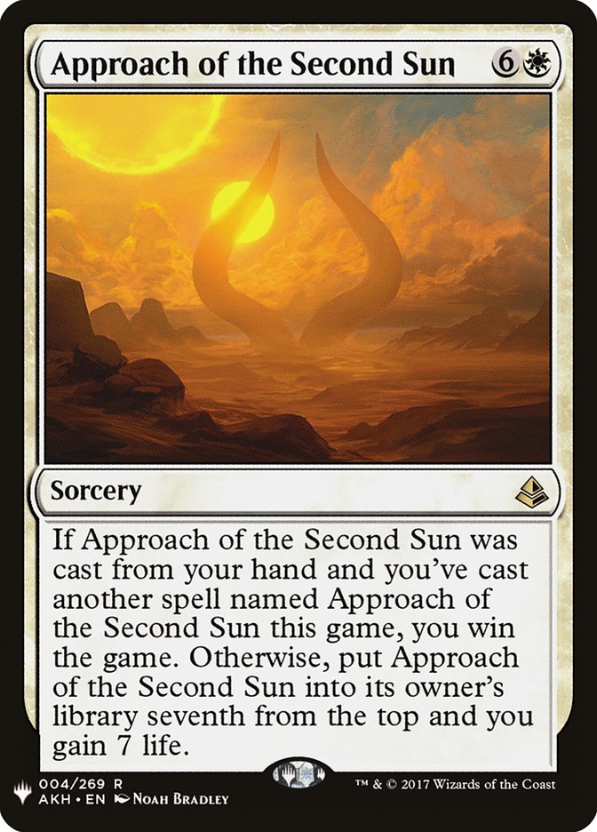 Approach of the Second Sun [Mystery Booster] | The Time Vault CA