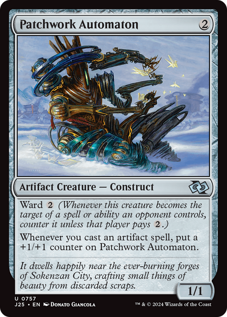 Patchwork Automaton [Foundations Jumpstart] | The Time Vault CA