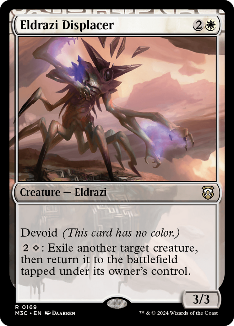 Eldrazi Displacer (Ripple Foil) [Modern Horizons 3 Commander] | The Time Vault CA