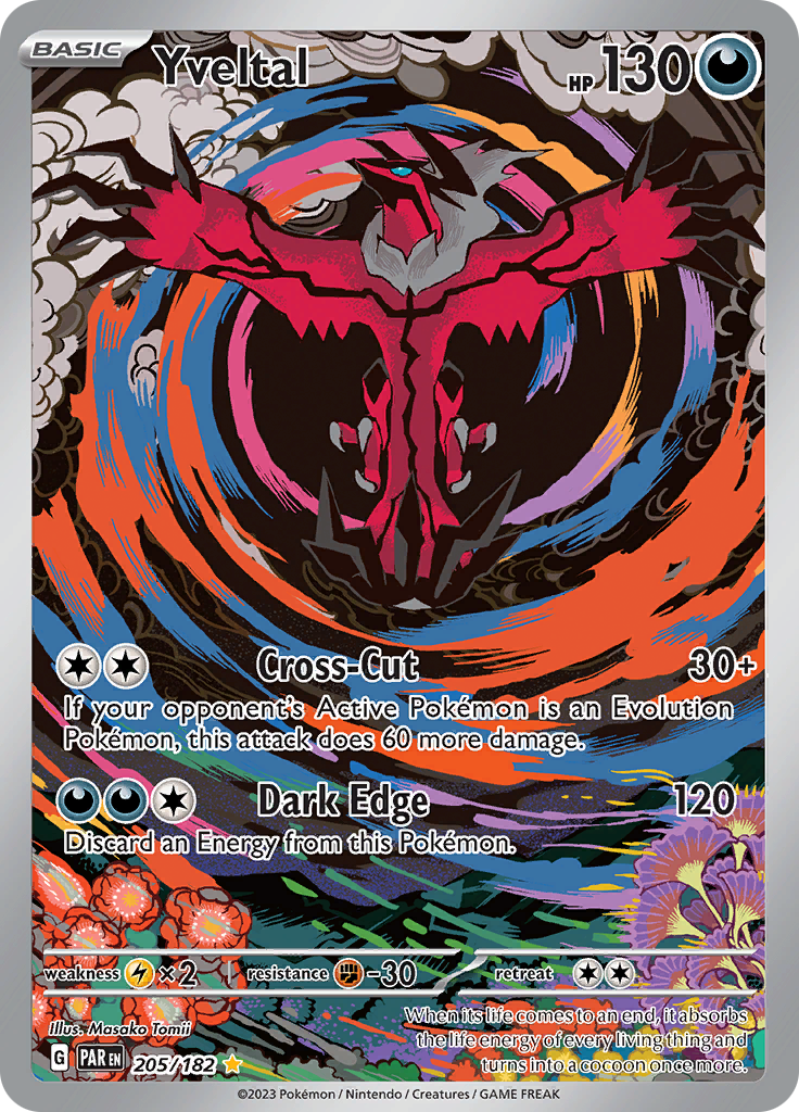 Yveltal (205/182) [Scarlet & Violet: Paradox Rift] | The Time Vault CA