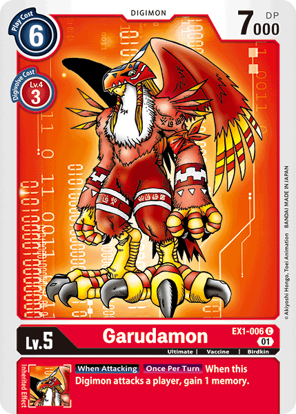 Garudamon [EX1-006] [Classic Collection] | The Time Vault CA