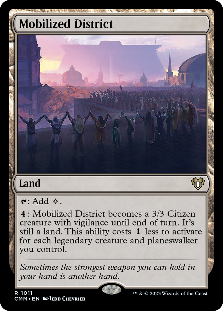 Mobilized District [Commander Masters] | The Time Vault CA
