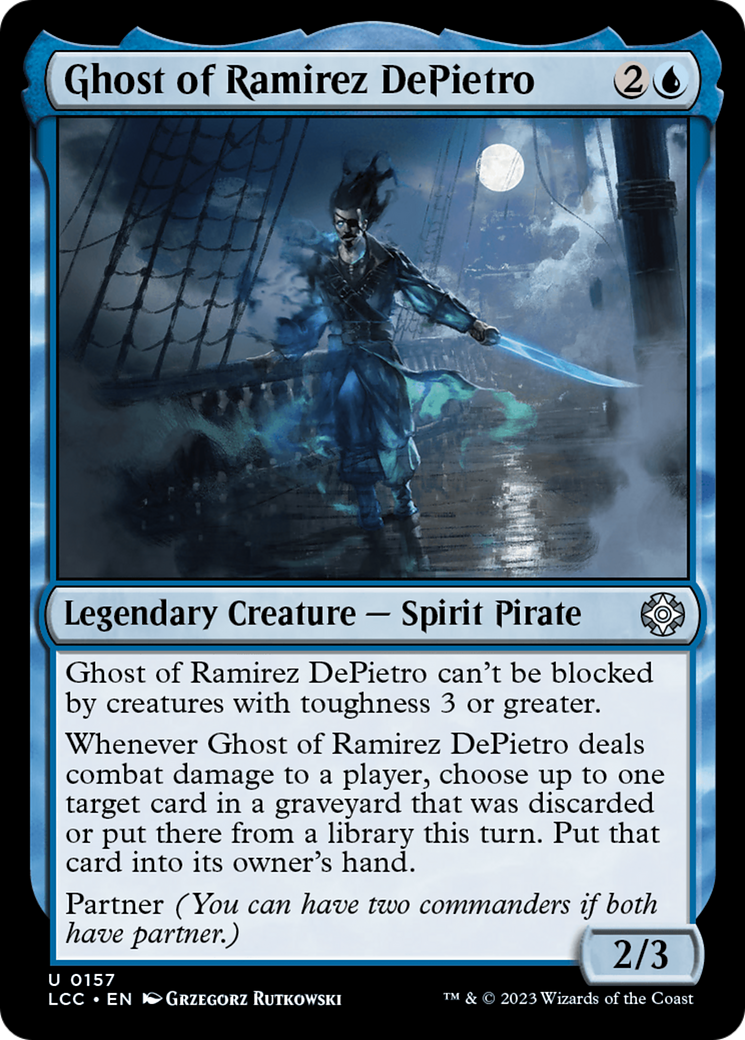 Ghost of Ramirez DePietro [The Lost Caverns of Ixalan Commander] | The Time Vault CA