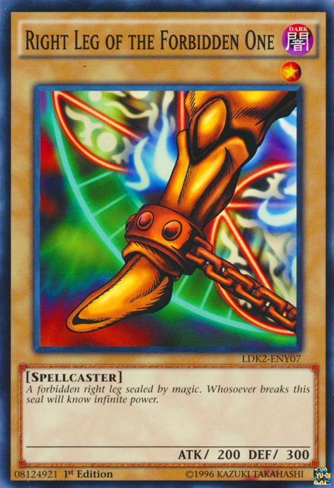 Right Leg of the Forbidden One [LDK2-ENY07] Common | The Time Vault CA